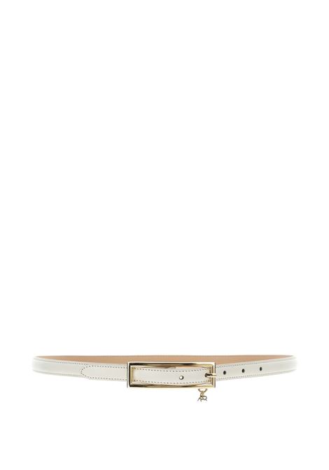 White leather belt Alessandra rich - women